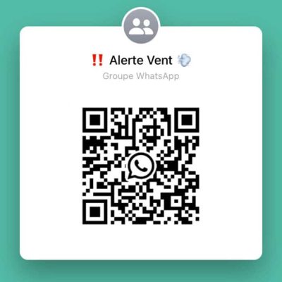 QR CODE ALERTE VENT